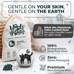 No More Dryer Sheets! XL Wool Dryer Balls 6-Pack, Reusable Laundry Softener & Static Reducer, Eco-Friendly, Long-Lasting, Safe for Sensitive Skin