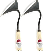 SERENITA Lawn Grass Edger Hoe Garden Tool Weeding Tools for Garden. Homi Korean Plow Easy Digger with Blade. Less Effort Easy Farming Tool 2pcs
