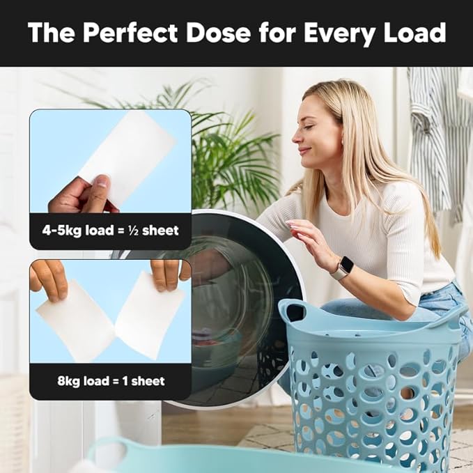 Laundry Bundle: Fragrance Free Laundry + Ocean Breeze Fabric Softener for Washer Sheets