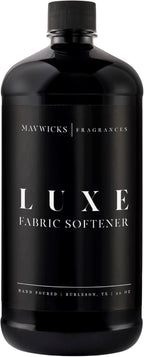 Mavwicks Fragrances - Luxury Scented Liquid Fabric Softener (Luxe) 32 Oz – Crafted with Clean Ingredients – Reduces Static, and Softens Clothes – Safe for All Fabrics and Skin