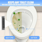 6 Pcs Magnetic Toilet Bowl Cleaner Black Toilet Cleaning Magnets Magnetic Tank Cleaner for Household Bathroom Cleaning Supplies Against Stains No Chemicals