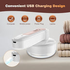 Fabric Shaver for Clothes, Lint Remover with 2 Spare Blades, Electric Sweater Shaver Defuzzer for Clothes Woolen Coats Scarves Gloves Furniture Couches Curtains Pills and Fuzz Balls