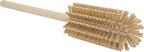 SPARTA Large Water Bottle Brush Ideal for Wide-Mouth Jars, Bottles and Tumblers, Dishwashing Tool with Handle for Home and Commercial Kitchens, Plastic, 16 Inches, Tan, (Pack of 4)