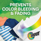 Shout Color Catchers for Laundry, Allow Mixed Washes, Prevents Color Runs and Maintains Original Clothing, 72 Count - Pack of 2 (144 Total Sheets)