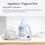 The Clean People Liquid Fabric Softener - Softens & Removes Static Cling - Vegan (50 Fl Oz, Fragrance Free)