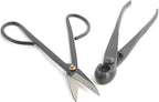 BambooMN Bonsai Basics Set - 8" Knob Cutter and 7.2" Trimming Shear - 10 Sets
