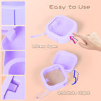 Hair Tie Organizer, Small Portable Hair Accessories Storage Can Be Stackable Or Hung On The Wall, Small Items Holder Hair Tie Organizer for Jewelry Hair Stuff Hair Clip Cotton Swab