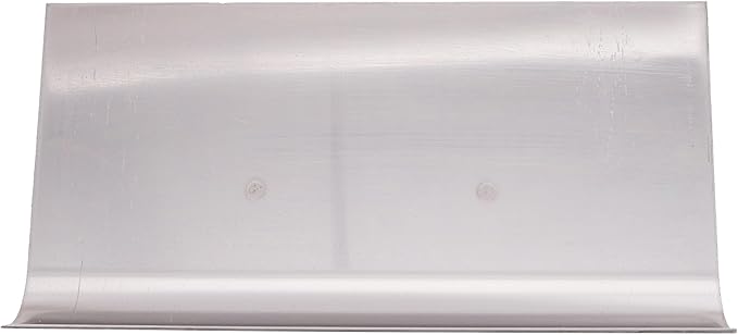MARSHALLTOWN QLT Stainless Steel Hand Edgers, Plastic Handle, 203mm Length, 102mm Width, 3mm Radius, 6mm Lip, Made In The USA, CE516SP