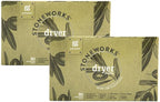Grab Green Stoneworks Cruelty-Free Dryer Sheets | Softens Fabrics, Freshens Clothing & Reduces Static-Cling and Wrinkles | Plant Based | Olive Leaf Scent (160 Sheets)