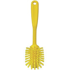 Vikan 42376 Brush,Dish,Scraping Edge,Med,11",PP/PBT,Yellow