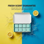 RAINPOT Washing Machine Cleaner for Washing Machines, Universal Compatible with Front Loader & Top Loader, Effective Odor Eliminator, Septic-Safe, 12 Tablets (12 PCS)