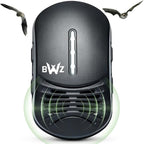 BWZ600 Direct Ultrasonic Bat Repeller - Featuring Bat-ZoneZonic™ Frequency Control for Precise Repelling of Bats (Midnight Black)