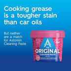 Astonish The Original Cleaning Paste 500g Mandarin Peaches Scent - Multi Surface Stain Remover, Grease Buster, Tough Kitchen Cleaner, Chemical-Free Household Scrub, Bathroom Essential