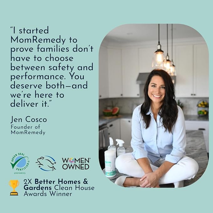 MOMREMEDY Hydrogen Peroxide Cleaning Wipes | All Purpose Cleaner and Stain Remover | Multipurpose for Home, Kitchen, Bathroom, All Surfaces | Non-Toxic