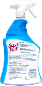 Glass Plus Glass Cleaner, Multi-Surface Glass Cleaner 32 oz (Packaging May Vary) (Pack of 4)