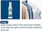 Anti-Static Spray Cling Free Static Guard Spray Static Spray for Clothes Eliminate Static Shock
