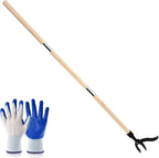 Weed Puller Tool, Stand Up Weed Puller Tool with Long Handle, Foot Platform Design - 4 Claw Steel Head Weeder Tool, Weeding Tool Weeds Remove Tools for Lawn/Yard