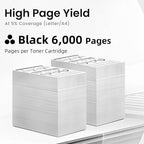 56F1000 High Yield Black Toner Cartridge Compatible with Lexmark 56F1000 for MS321 MS421 MS521 MS621 MS622 MX321 MX421 MX521 MX522 MX622 Printer (56F1000-1Pack-6000Pages)