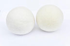 Pack of 2 Wool Laundry Dryer Ball by GK&CO-Reusable Extra Large Premium Natural Fabric Softener, Reduces Clothing Wrinkles, Eco-Friendly~Made of 100% Pure New Zealand Wool~Made in Nepal (2)