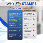 -96 Flowers- Flower Toilet Gel Stamp | Toilet Scent Fresheners (Mix Scent)