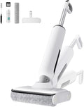 HABIUBIU Wet Dry Vacuum Cleaner, 180° Lay-Flat Cordless Vacuum Mop Combo with Edge Cleaning, All-in-One Floor Cleaner for Hard Floors, 45mins Runtime, Full-Path Self-Cleaning&185℉ Flashdry