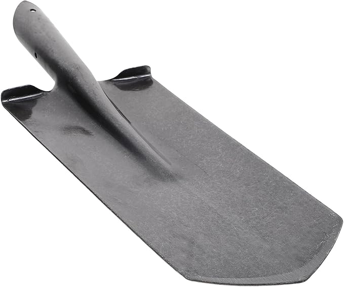 HANABASS Manganese Steel Garden Spade Shovel for Digging Trees Narrow Tip Hand Tool Heavy Duty Gardening Shovel with Handle for Lawn and Planting Tasks