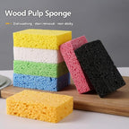 6 - Pack Non-Scratch Scrub Sponges - Sponges for Dishes and Washing Dishes, Cleaning Sponges for Kitchen Home Office, Magical 3D DIY Art and Craft Suppliers（Pink）