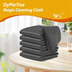 Thickened Magic Cleaning Cloth, 6Pcs Microfiber Cloth Reusable,Lint Free Cloth for Glass,Window, Mirror, Cars