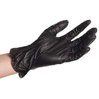 ForPro Professional Collection Disposable Vinyl Gloves, Black, Industrial Grade, Powder-Free, Latex-Free, Non-Sterile, Food Safe, 2.75 Mil. Palm, 3.9 Mil. Fingers, X-Large, 100-Count (Pack of 10)