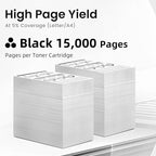 HAO SHI XIANG 56F1H00 56F1H0E High Yield Remanufactured Toner Cartridge Compatible for 56F1000 MS321 MS421 MS521 MS621 MS622 MX321 MX421 MX521 MX522 MX622 Laser Printer (56F1H00-15000Pages-1Pack)