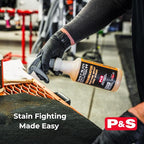 P & S Professional Detail Products Terminator Enzyme Spot & Stain Remover – Professional Upholstery & Carpet Cleaner, Eliminates Grease, Dirt, Protein-Based Stains, Fresh Scent - 1 Gallon