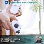 Fabric Shaver, Electric Lint Remover, USB Rechargeable Sweater Shaver, Cordless Clothes Defuzzer, Portable Pills Trimmer for Clothes, Furniture(2.0 Pro, Beige)
