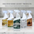 GEODE Carpet Cleaner Solution for Machines – Enzyme Carpet Cleaner & Deodorizer for Deep Cleaning, Pet Stain & Odor Remover, Non-Toxic Concentrated Formula for Carpet Cleaning Machines (32 Oz)