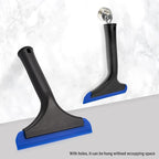 Gomake Small Silicone Squeegee Window Shower Squeegee Tool,Auto Water Blade for Car Windshield, Window, Mirror, Glass Door,Bathroom