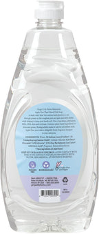 Ginger Lily Farms Botanicals Plant-Based Liquid Dish Soap, Concentrated Formula with Max Grease Cleaning Power, Cruelty-Free, Apple Pear Scent, 24 Fl Oz (Pack of 8)