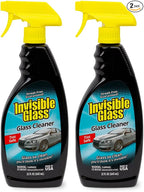 Invisible Glass 92164-2PK Premium Glass Cleaner Spray for Car Windshields and Windows, Automotive and Home Window Cleaner, Streak-Free, Ammonia-Free, Tint-Safe – 22 fl oz (Pack of 2)
