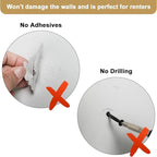 FOLLOWIN Household Mold Stain Cleaner, Mildew Gel for Front Loader Washing Machine Seal, Acrylic Hat Holder for Closet Countertop Display