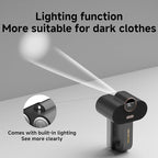 Electric Fabric Shaver,Rechargeable Lint Remover,Sweater Shaver,Dual Motors Drive and with Replaceable six-Blade Blades,LED Display,3-Speed,Lighting Assistance,for Clothes Couch Furniture