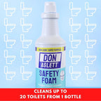 Don Aslett's Complete Toilet Cleaning Set | Includes 32 oz Toilet Cleaner, Convenient Cleaning Caddy, Johnny Mop Toilet Brush, and Pumice Stone for Tough Stains