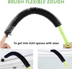 Sewer Drain Brush, Flexible Bendable Long Pipe Cleaners, Cleaning Tool for Home Kitchen Sink, Bathtub and Shower Hair Clogs