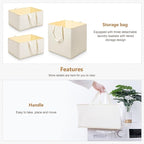 Homde Laundry Basket 3 Tier Bamboo Storage Shelf with Wheels Removable Container with Handle Freestanding Clothes Hamper Organizer for Bathroom Living Room Bedroom (Natural)