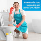 4TH Pumice Stone for Toilet Bowl Cleaning，Pumice Sticks (White)