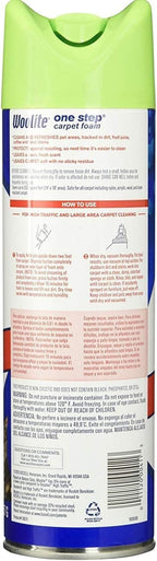Woolite One Step Foam Carpet Cleaner - 22 oz - 2 pk
