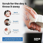 Scrub & Throw Natural Loofah Sponges, Multipurpose Dish Cleaning Tools (Pack of 180) for Kitchen, Bathroom, and Household Use - Non-Scratch