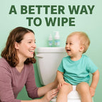 Refresh Liquid Wipe: Toilet Paper Foam | Eco-Friendly Flushable Wet Wipe Alternative | Cleanses and Soothes with Witch Hazel and Aloe |Plumbing and Septic Safe | 50ml | 1.69 oz | 3 Pack