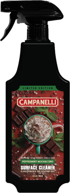 CAMPANELLI Plant-Powered Multi-Surface Cleaner – Luxury Fragrance-First Formula for Kitchen, Bathroom & Home – Non-Toxic, Eco-Friendly, 20 oz - Peppermint Mochaccino Scent (Limited Edition)