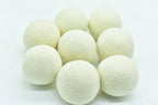 Pack of 8 Wool Laundry Dryer Ball by GK&CO-Reusable Extra Large Premium Natural Fabric Softener, Reduces Clothing Wrinkles, Eco-Friendly~Made of 100% Pure New Zealand Wool~Made in Nepal (8)