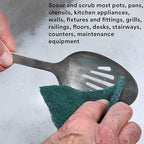 3M Scouring Pad 96-20, 20 Pads, 6” x 9”, General Purpose Cleaning, Food Safe, Non-Rusting