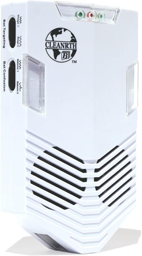 Cleanrth CB006 Advanced Ultrasonic Bat Repelling System - Demands Bats to Leave