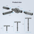 24 in 1 Magnetic Screwdriver Set, DIY Ratchet Mini Removable Self-Assembly Precision Screwdriver Tool Kit, Magnetic DIY Precision Tool Kit with Variety Head Styles for PC/Mobile/Watch/Bicycle